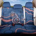 Western Bulldogs NAIDOC 2026 Personalised Back Car Seat Cover 50 Years of Deadly Aboriginal Art