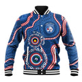 Western Bulldogs NAIDOC 2026 Personalised Baseball Jacket 50 Years of Deadly Aboriginal Art