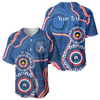 Western Bulldogs NAIDOC 2026 Personalised Baseball Jersey 50 Years of Deadly Aboriginal Art