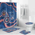 Western Bulldogs NAIDOC 2026 Personalised Bathroom Set 50 Years of Deadly Aboriginal Art