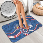 Western Bulldogs NAIDOC 2026 Personalised Bathroom Set 50 Years of Deadly Aboriginal Art
