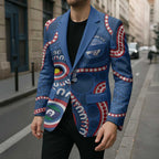 Western Bulldogs NAIDOC 2026 Personalised Blazer 50 Years of Deadly Aboriginal Art