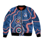 Western Bulldogs NAIDOC 2026 Personalised Bomber Jacket 50 Years of Deadly Aboriginal Art