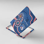 Western Bulldogs NAIDOC 2026 Personalised Canvas Wall Art 50 Years of Deadly Aboriginal Art