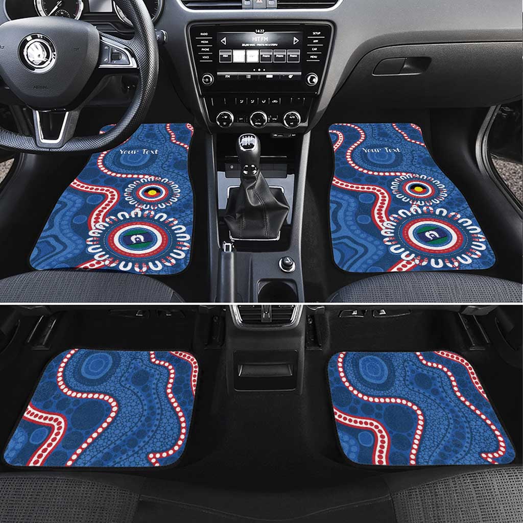 Western Bulldogs NAIDOC 2026 Personalised Car Mats 50 Years of Deadly Aboriginal Art