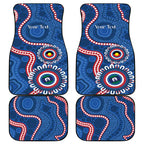 Western Bulldogs NAIDOC 2026 Personalised Car Mats 50 Years of Deadly Aboriginal Art