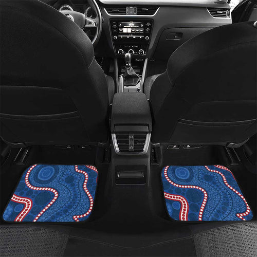 Western Bulldogs NAIDOC 2026 Personalised Car Mats 50 Years of Deadly Aboriginal Art