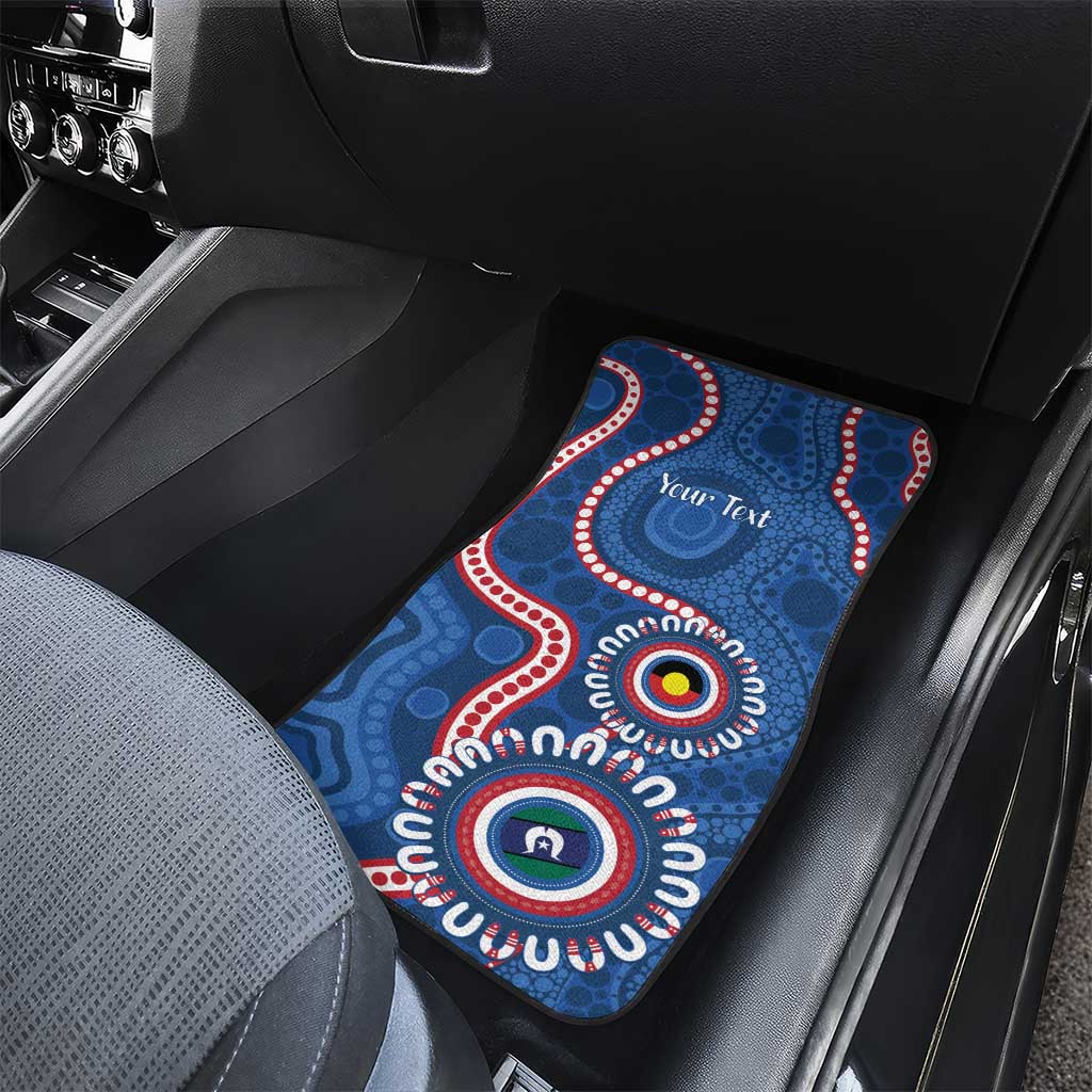Western Bulldogs NAIDOC 2026 Personalised Car Mats 50 Years of Deadly Aboriginal Art