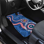 Western Bulldogs NAIDOC 2026 Personalised Car Mats 50 Years of Deadly Aboriginal Art