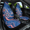 Western Bulldogs NAIDOC 2026 Personalised Car Seat Cover 50 Years of Deadly Aboriginal Art