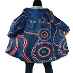 Western Bulldogs NAIDOC 2026 Personalised Cloak 50 Years of Deadly Aboriginal Art