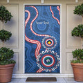 Western Bulldogs NAIDOC 2026 Personalised Door Cover 50 Years of Deadly Aboriginal Art