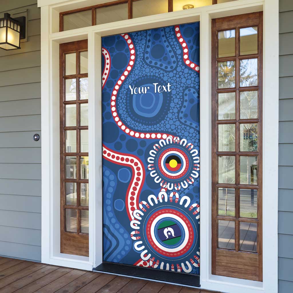 Western Bulldogs NAIDOC 2026 Personalised Door Cover 50 Years of Deadly Aboriginal Art