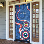 Western Bulldogs NAIDOC 2026 Personalised Door Cover 50 Years of Deadly Aboriginal Art