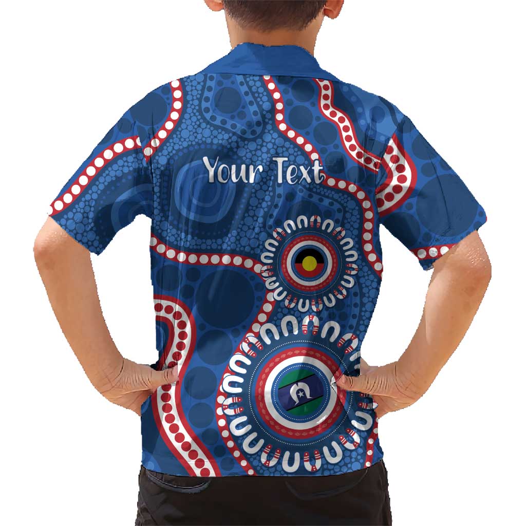 Western Bulldogs NAIDOC 2026 Personalised Family Matching Puletasi and Hawaiian Shirt 50 Years of Deadly Aboriginal Art