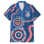 Western Bulldogs NAIDOC 2026 Personalised Family Matching Puletasi and Hawaiian Shirt 50 Years of Deadly Aboriginal Art