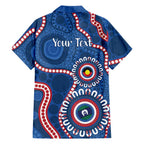 Western Bulldogs NAIDOC 2026 Personalised Family Matching Puletasi and Hawaiian Shirt 50 Years of Deadly Aboriginal Art