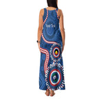 Western Bulldogs NAIDOC 2026 Personalised Family Matching Tank Maxi Dress and Hawaiian Shirt 50 Years of Deadly Aboriginal Art