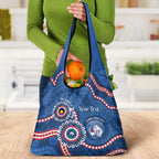 Western Bulldogs NAIDOC 2026 Personalised Grocery Bag 50 Years of Deadly Aboriginal Art