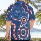 Western Bulldogs NAIDOC 2026 Personalised Hawaiian Shirt 50 Years of Deadly Aboriginal Art