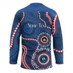 Western Bulldogs NAIDOC 2026 Personalised Hockey Jersey 50 Years of Deadly Aboriginal Art