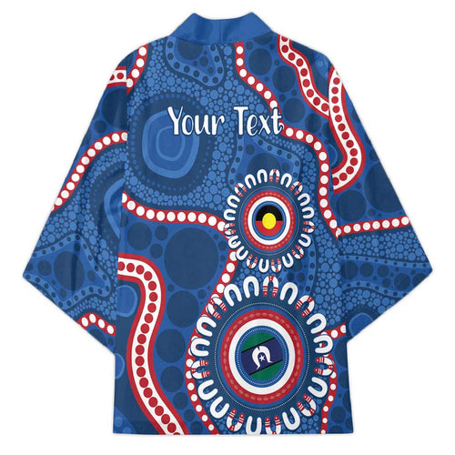 Western Bulldogs NAIDOC 2026 Personalised Kimono 50 Years of Deadly Aboriginal Art