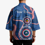 Western Bulldogs NAIDOC 2026 Personalised Kimono 50 Years of Deadly Aboriginal Art