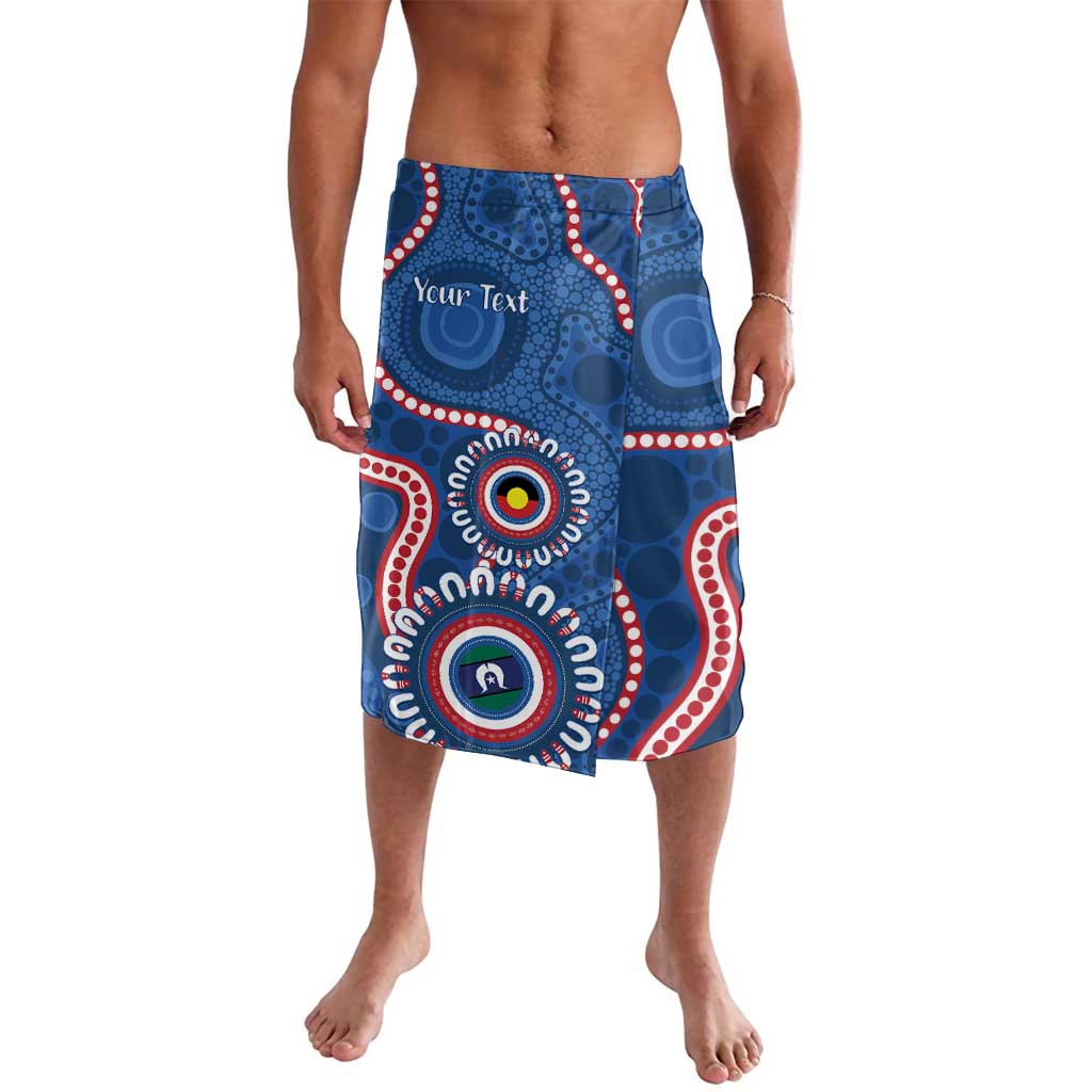 Western Bulldogs NAIDOC 2026 Personalised Lavalava 50 Years of Deadly Aboriginal Art