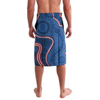 Western Bulldogs NAIDOC 2026 Personalised Lavalava 50 Years of Deadly Aboriginal Art