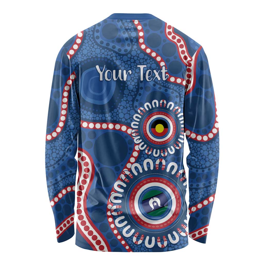 Western Bulldogs NAIDOC 2026 Personalised Long Sleeve Shirt 50 Years of Deadly Aboriginal Art