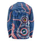 Western Bulldogs NAIDOC 2026 Personalised Long Sleeve Shirt 50 Years of Deadly Aboriginal Art