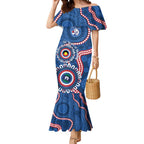 Western Bulldogs NAIDOC 2026 Personalised Mermaid Dress 50 Years of Deadly Aboriginal Art
