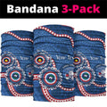 Western Bulldogs NAIDOC 2026 Personalised Neck Gaiter 50 Years of Deadly Aboriginal Art