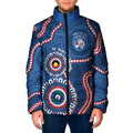 Western Bulldogs NAIDOC 2026 Personalised Padded Jacket 50 Years of Deadly Aboriginal Art