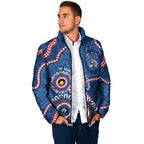 Western Bulldogs NAIDOC 2026 Personalised Padded Jacket 50 Years of Deadly Aboriginal Art