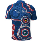 Western Bulldogs NAIDOC 2026 Personalised Polo Shirt 50 Years of Deadly Aboriginal Art