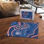 Western Bulldogs NAIDOC 2026 Personalised Puzzle 50 Years of Deadly Aboriginal Art