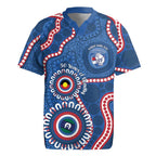 Western Bulldogs NAIDOC 2026 Personalised Rugby Jersey 50 Years of Deadly Aboriginal Art