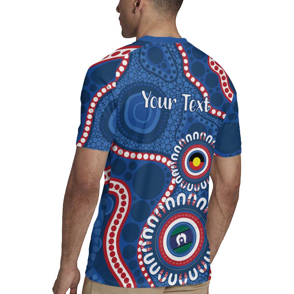 Western Bulldogs NAIDOC 2026 Personalised Rugby Jersey 50 Years of Deadly Aboriginal Art
