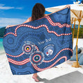 Western Bulldogs NAIDOC 2026 Personalised Sarong 50 Years of Deadly Aboriginal Art
