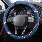 Western Bulldogs NAIDOC 2026 Steering Wheel Cover 50 Years of Deadly Aboriginal Art