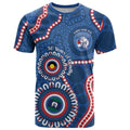 Western Bulldogs NAIDOC 2026 Personalised T Shirt 50 Years of Deadly Aboriginal Art