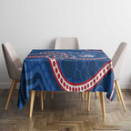 Western Bulldogs NAIDOC 2026 Personalised Tablecloth 50 Years of Deadly Aboriginal Art
