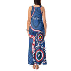 Western Bulldogs NAIDOC 2026 Personalised Tank Maxi Dress 50 Years of Deadly Aboriginal Art