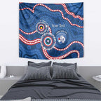 Western Bulldogs NAIDOC 2026 Personalised Tapestry 50 Years of Deadly Aboriginal Art