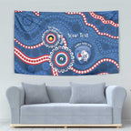 Western Bulldogs NAIDOC 2026 Personalised Tapestry 50 Years of Deadly Aboriginal Art