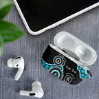 Port Adelaide NAIDOC 2026 Personalised AirPods Case 50 Years of Deadly Aboriginal Art