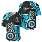 Port Adelaide NAIDOC 2026 Personalised Baseball Jersey 50 Years of Deadly Aboriginal Art