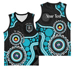 Port Adelaide NAIDOC 2026 Personalised Basketball Jersey 50 Years of Deadly Aboriginal Art