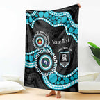 Port Adelaide NAIDOC 2026 Personalised Blanket 50 Years of Deadly Aboriginal Art